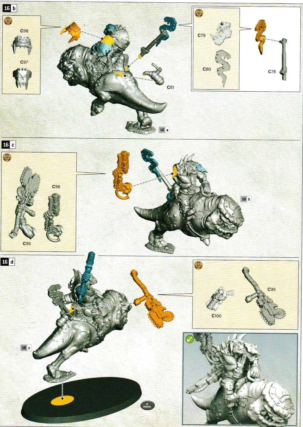 4 Ork Squighog Boyz Unit, NEW Space Orks Warhammer 40K
