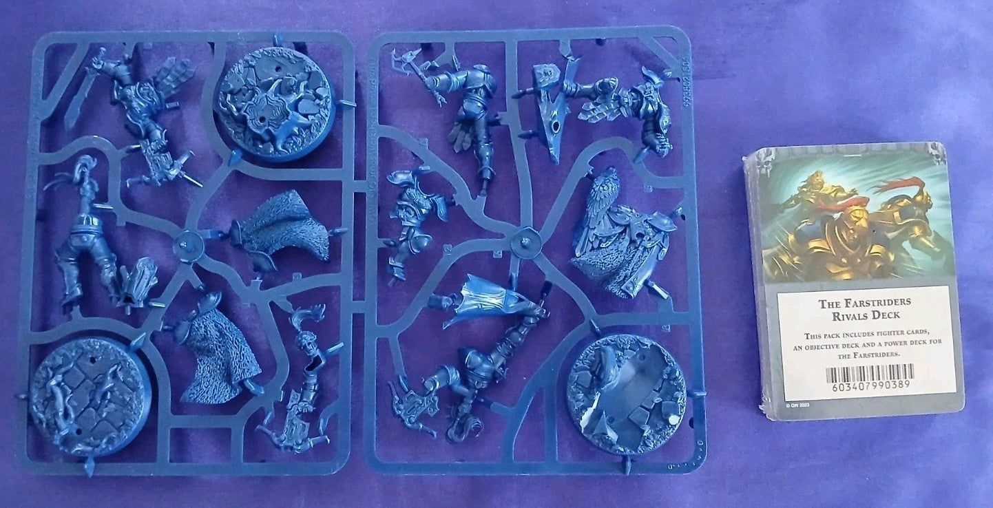 Stormcast Farstriders Warhammer Underworlds Warband, NEW with cards