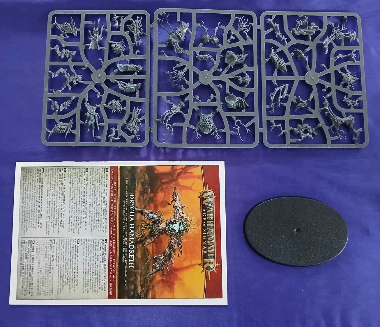 Warhammer Age of Sigmar - Drycha Hamadreth, NEW with  base