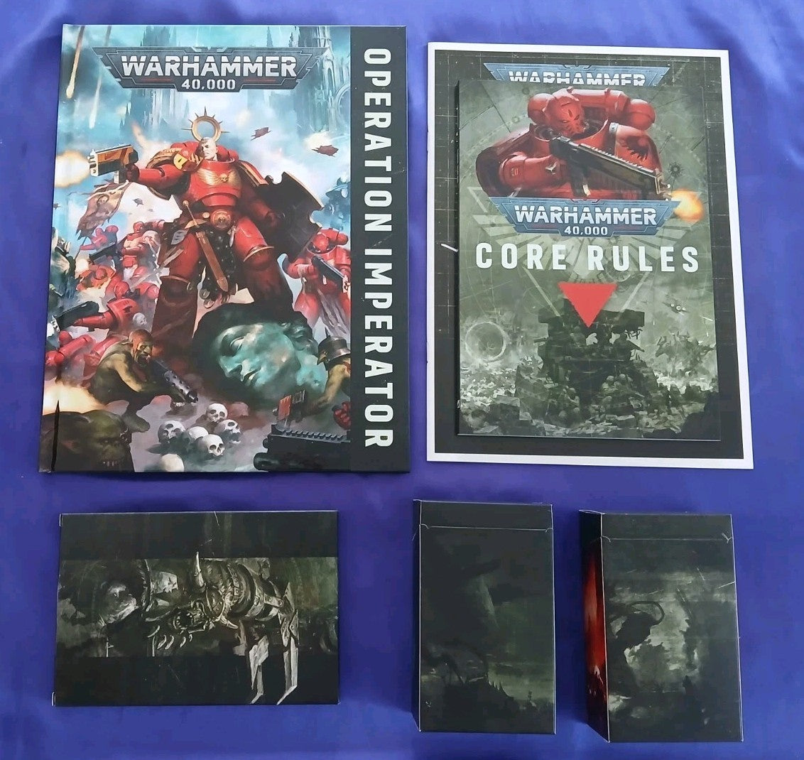 Warhammer 40k ARMAGEDDON, Books And Cards, NEW