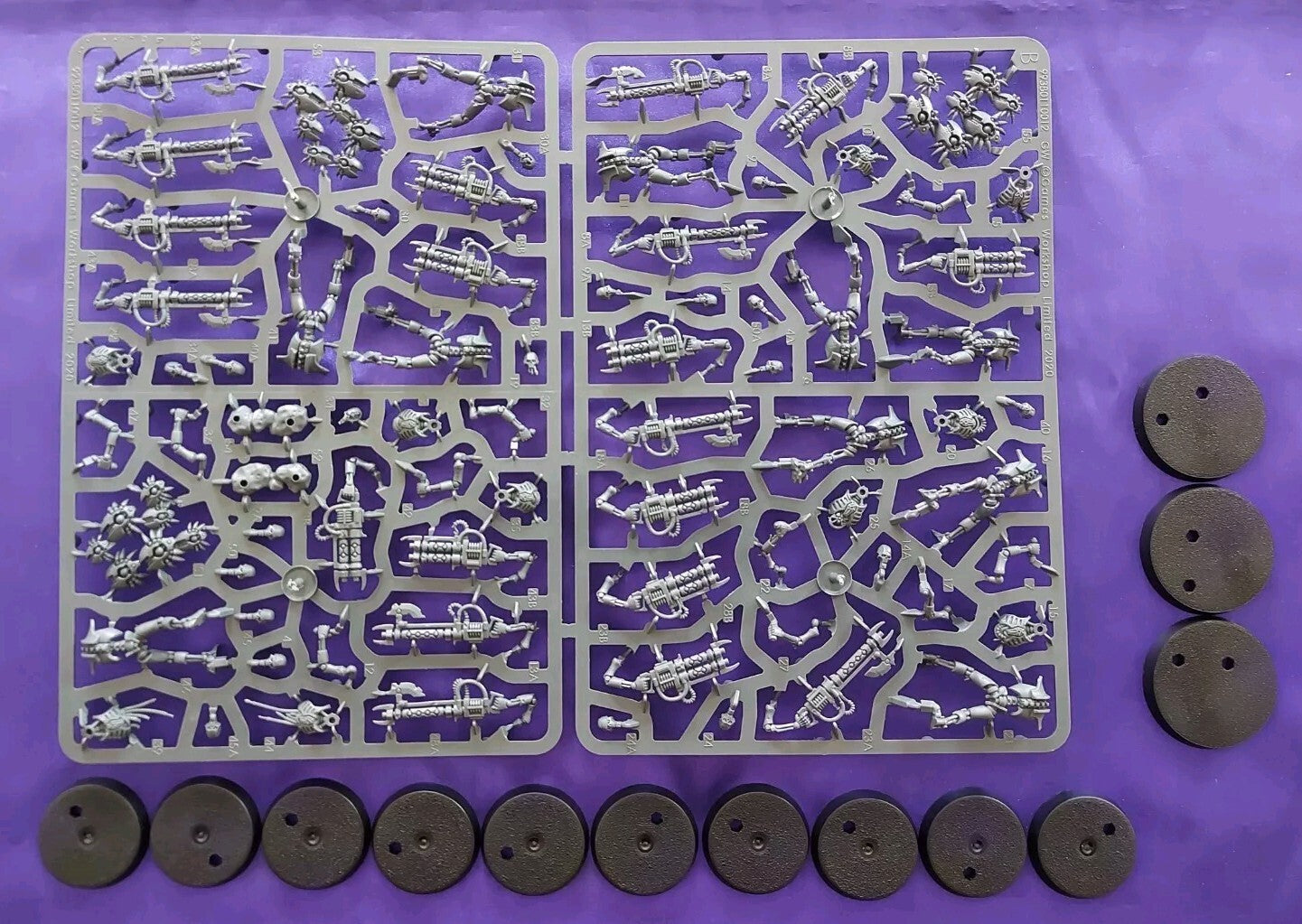 Warhammer 40K - 10 Necron Warriors, NEW