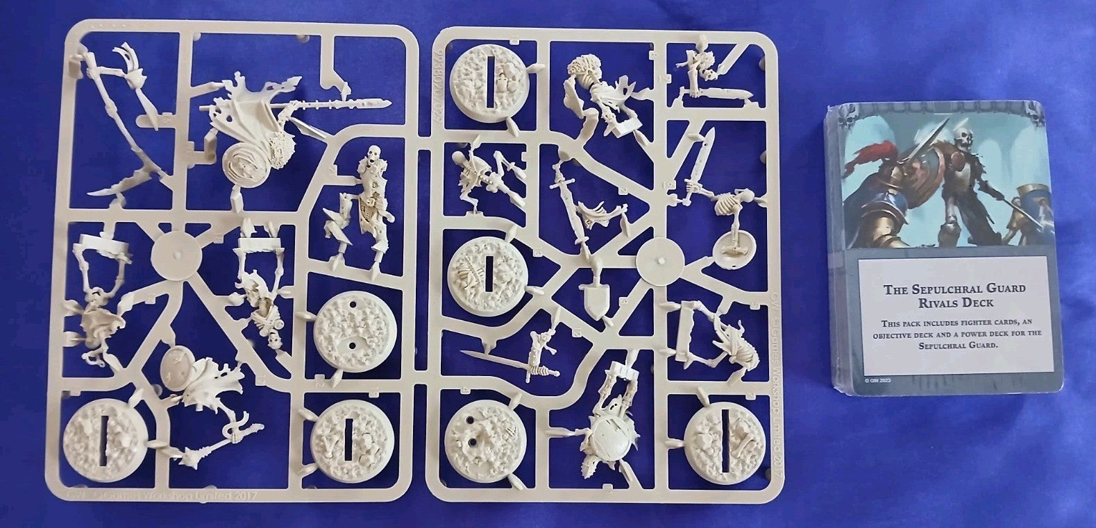 Warhammer Underworlds Sepulchul Guard, NEW with cards