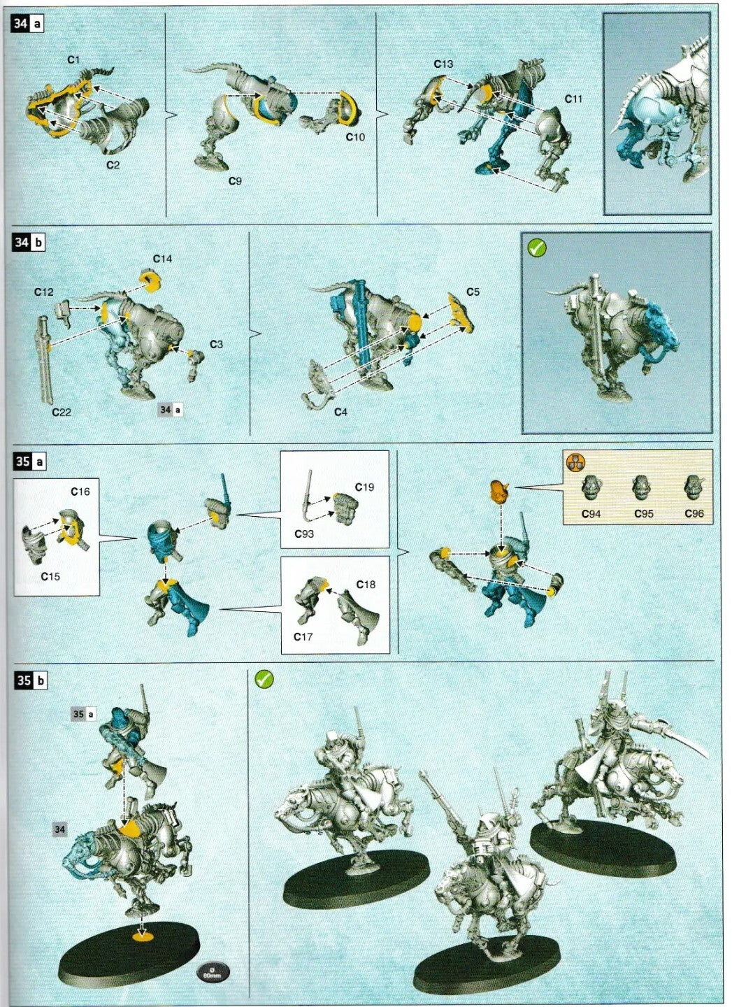 3 Sulphurhounds / Serberys Raiders NEW, Ad Mech Warhammer 40K