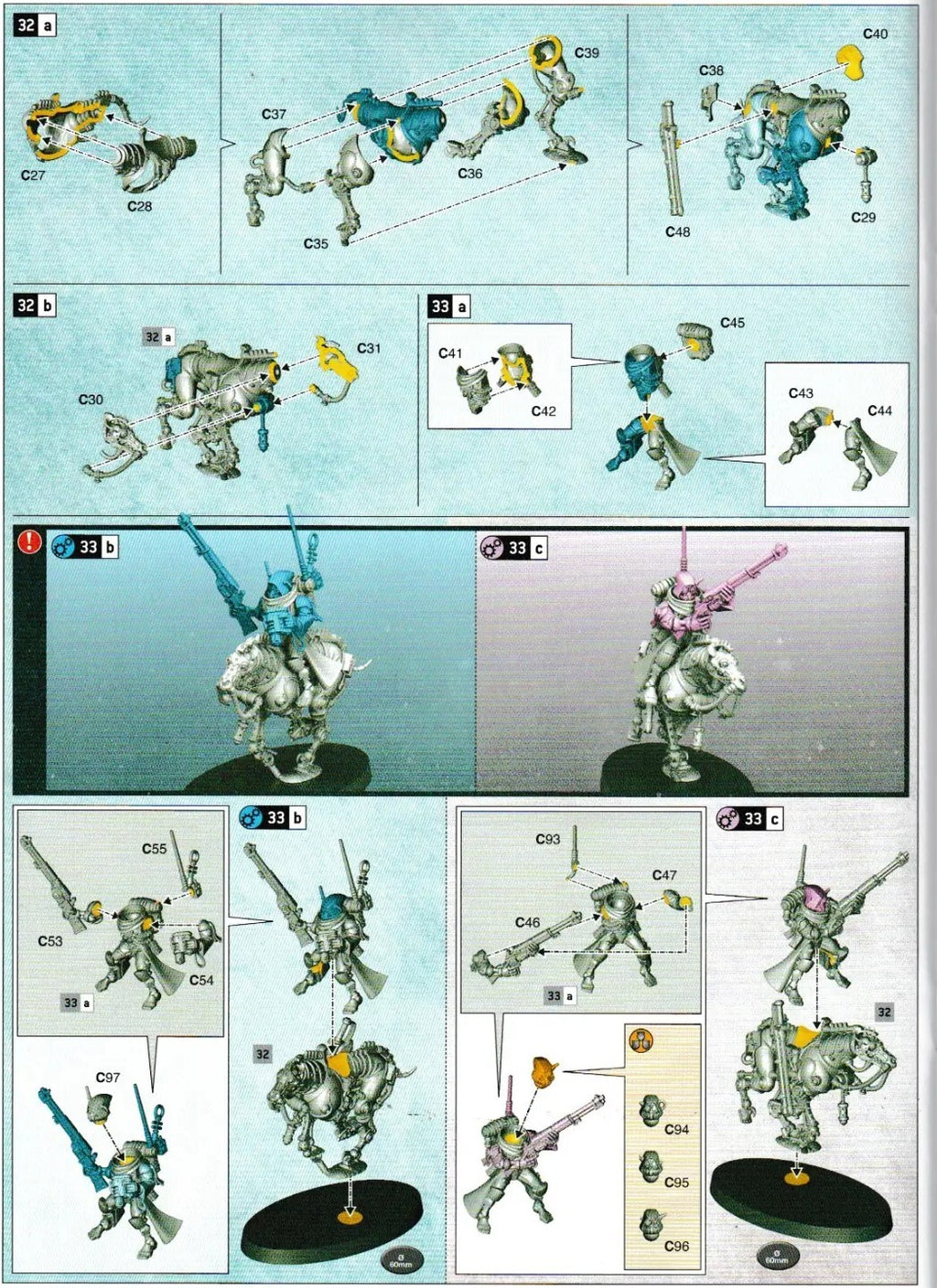 3 Sulphurhounds / Serberys Raiders NEW, Ad Mech Warhammer 40K