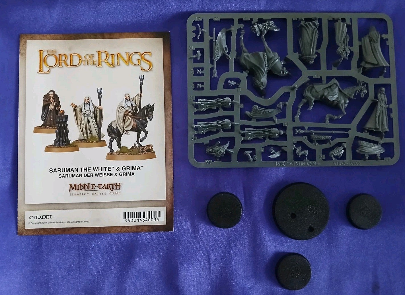 Lord Of The Rings - Sarumen & Grima Foot & Mounted, NEW