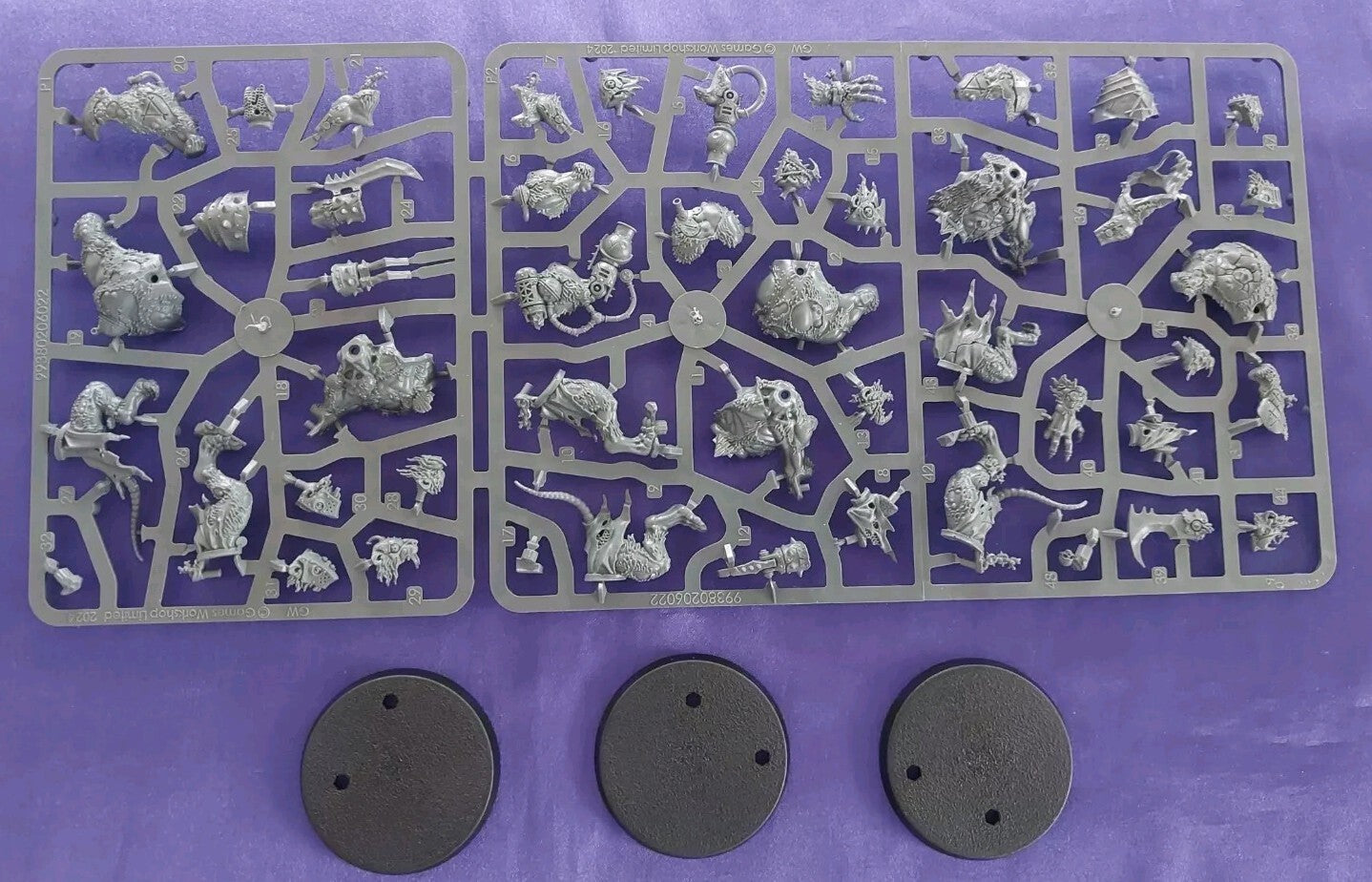 Warhammer - Age of Sigmar - Skaventide  - 3 Rat Ogors (Unit)- NEW