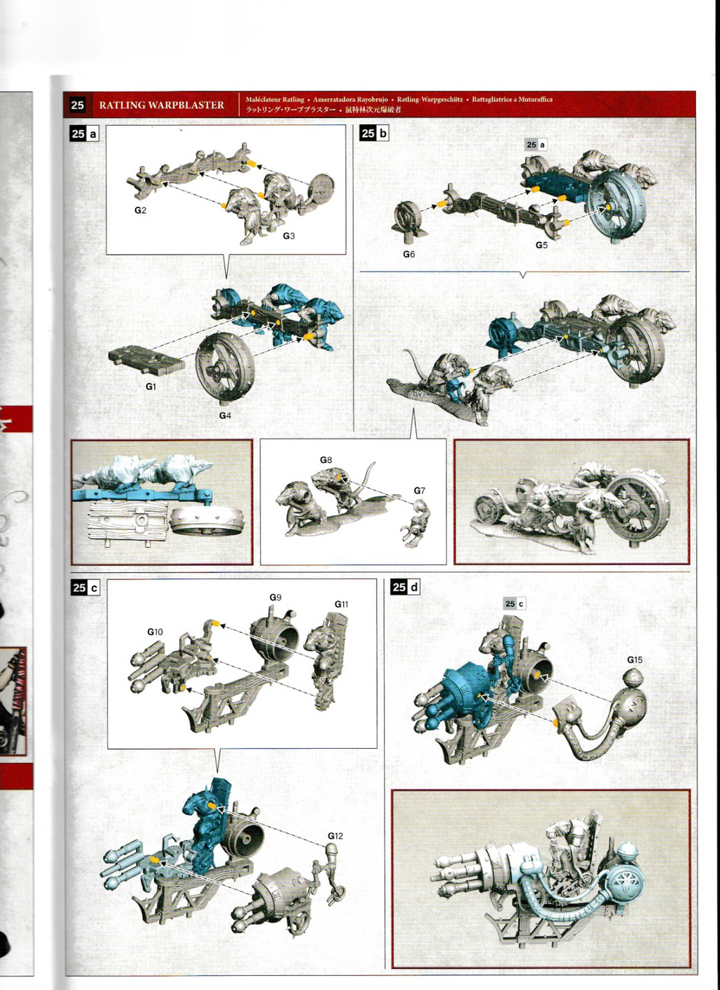 Warhammer - Age of Sigmar - Skaventide  - Ratling Warpblaster - NEW