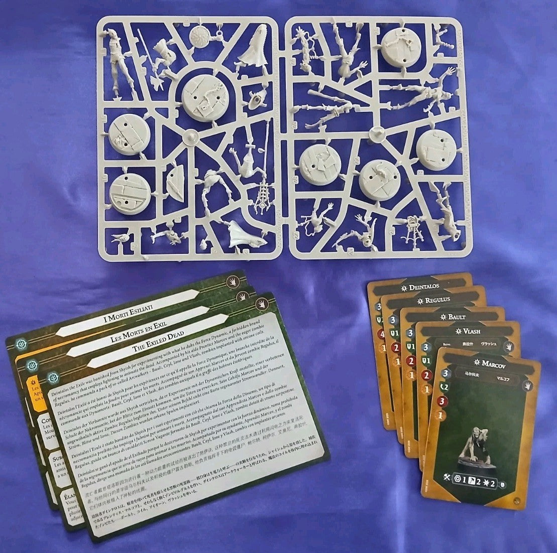 The Exiled Dead, Warhammer Underworlds, NEW with cards