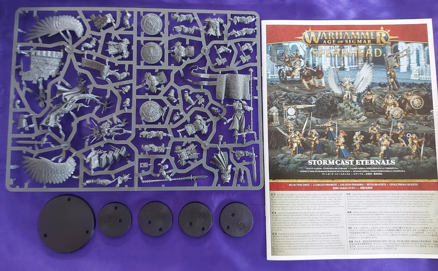 Warhammer - Age of Sigmar - Stormcast Eternals Starter Set - 5 models, NEW