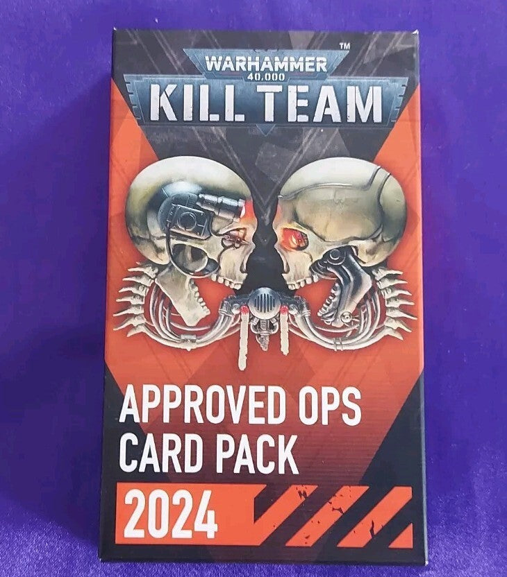 Warhammer 40K Kill Team Approved Ops Hivestorm Cards, NEW