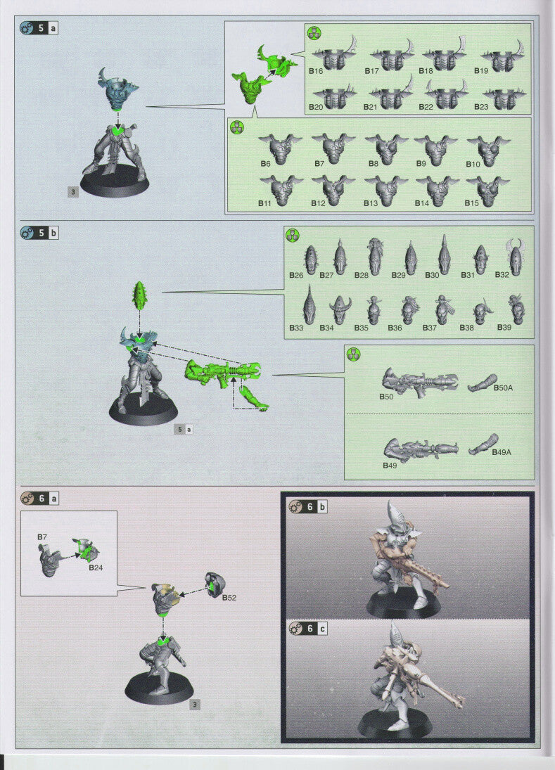 Warhammer 40k Dark Eldar / Drukhari 10 Kabalites Warriors ( unit ), NEW