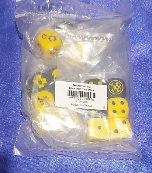 Necromunda - Hive War - Dicepack (16), NEW (Sealed)
