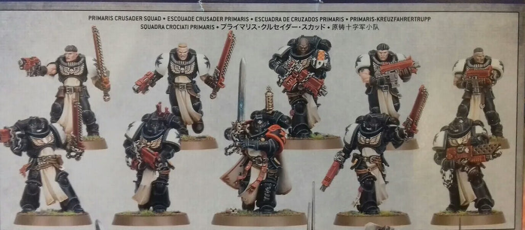 Black Templars - Crusaders Unit ( 5 Models ), Warhammer 40K
