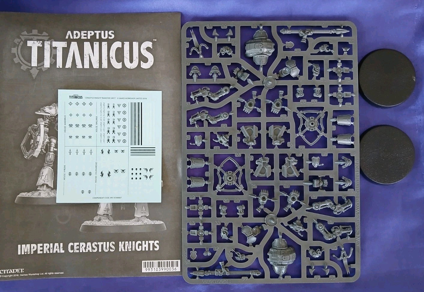 2 Imperial Cerastus Knights, NEW Warhammer 40k Titanicus,