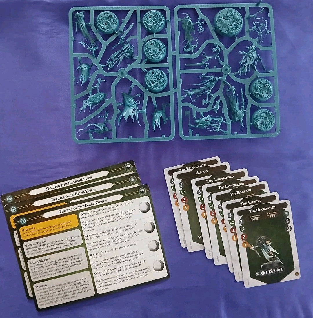 Thorns Of The Briar Queen, Warhammer Underworlds, NEW with cards