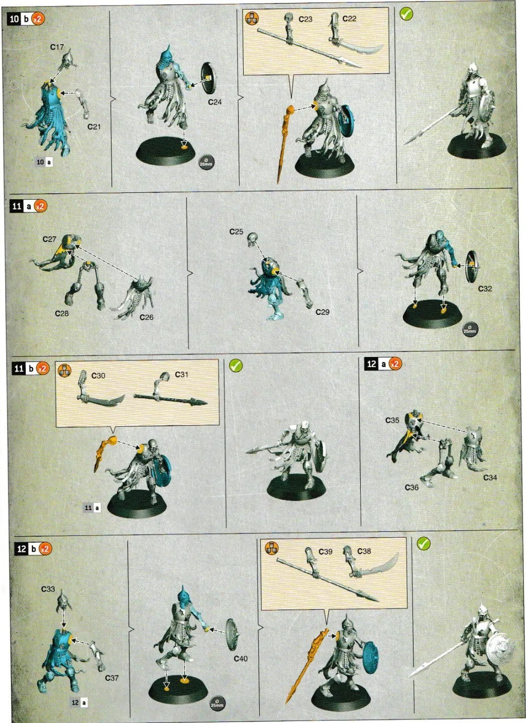 10 Deathrattle Skeletons 2025 Soulblight, NEW