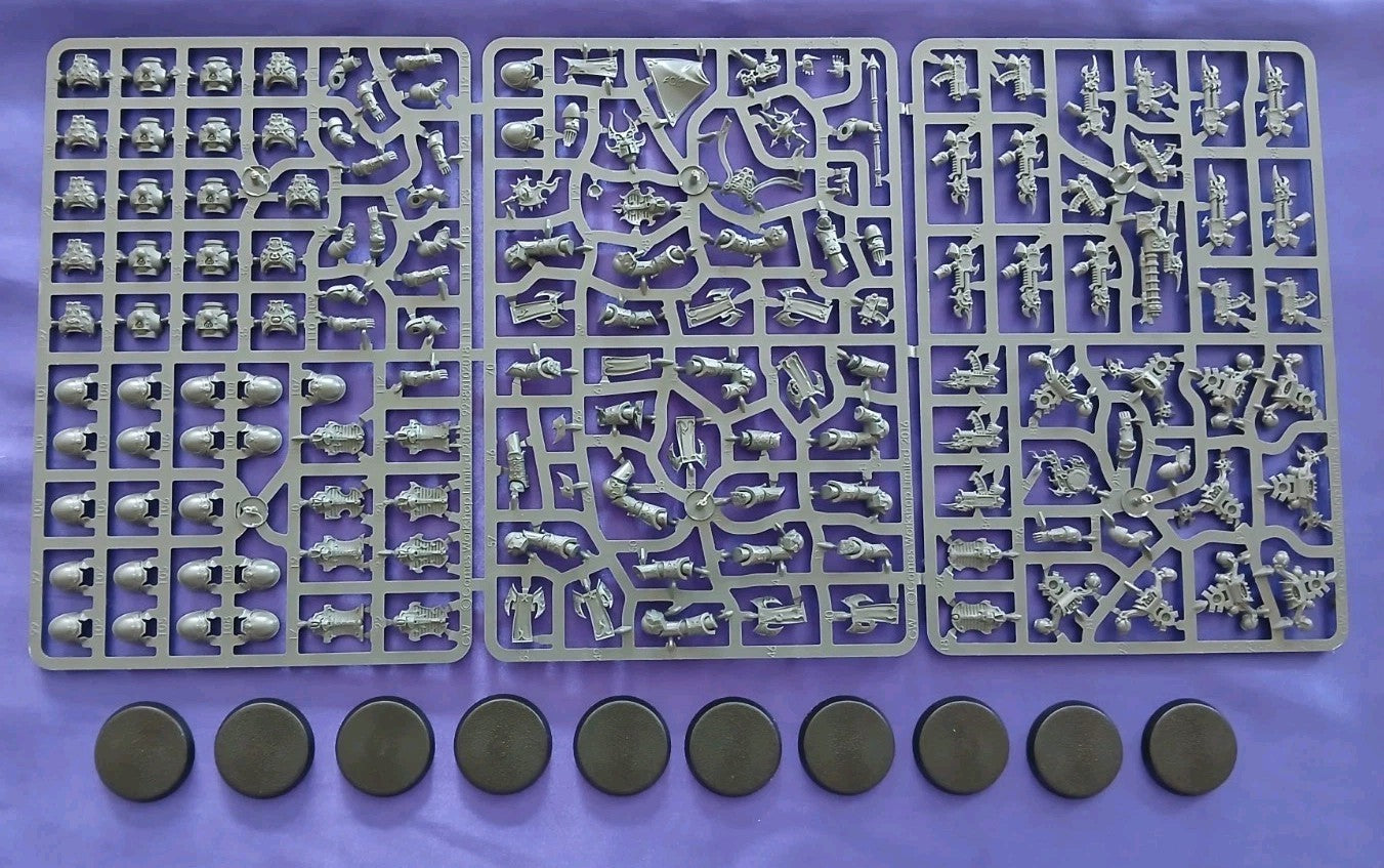 10 Rubric Marines Thousand Sons, Warhammer 40K