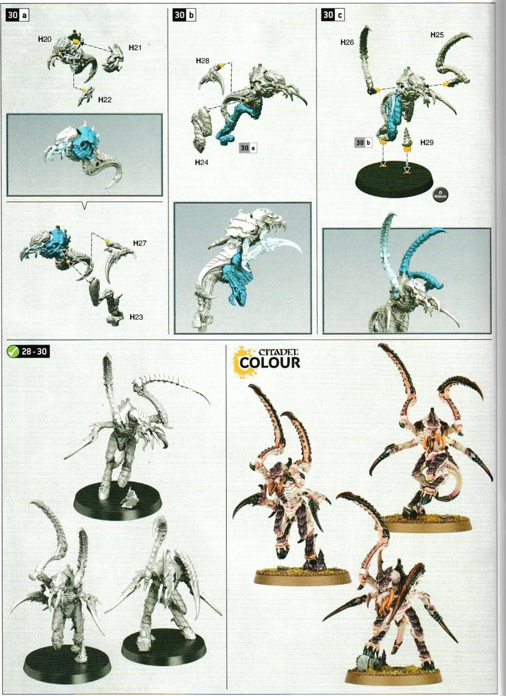 Leviathan Warhammer 40K - Tyranids - Von Ryan's Leapers, NEW