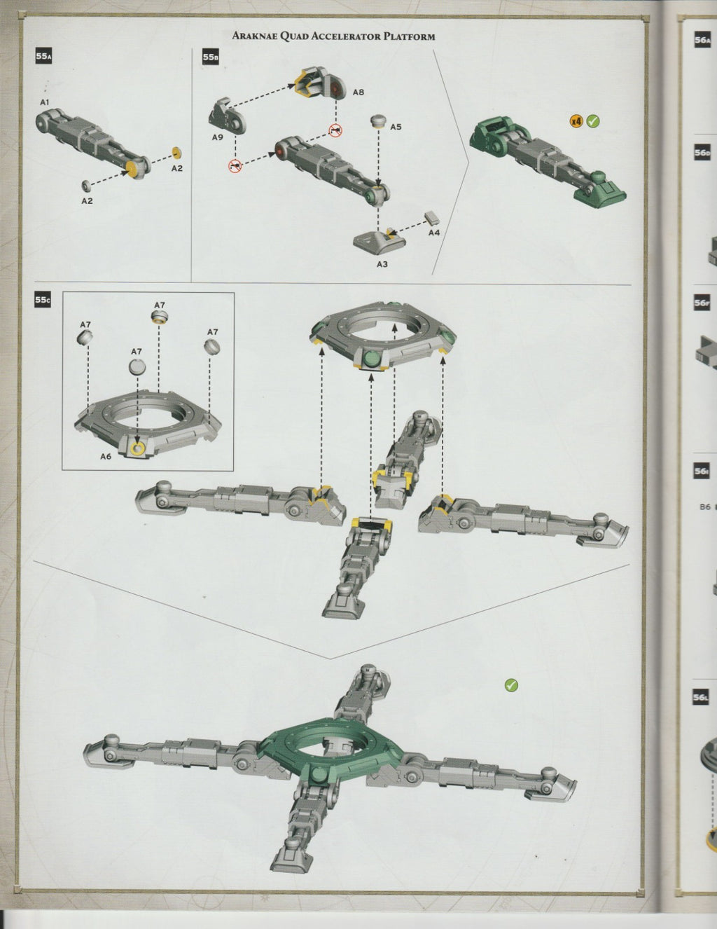 Quad Accelerator Platform Araknae From Saturnine, NEW Warhammer 30K