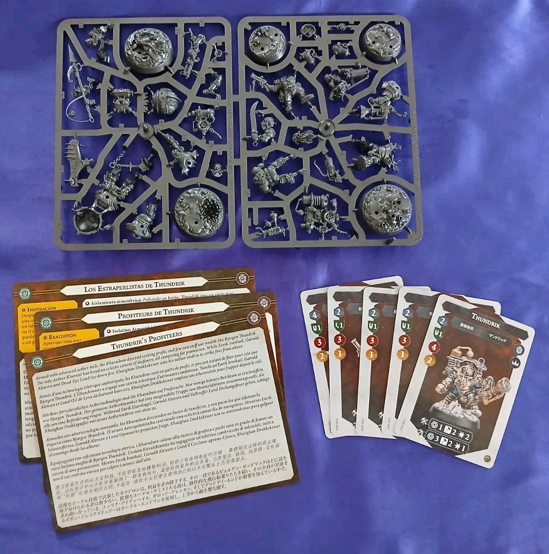 Thunderiks Profiteers Warhammer Underworlds, NEW with cards