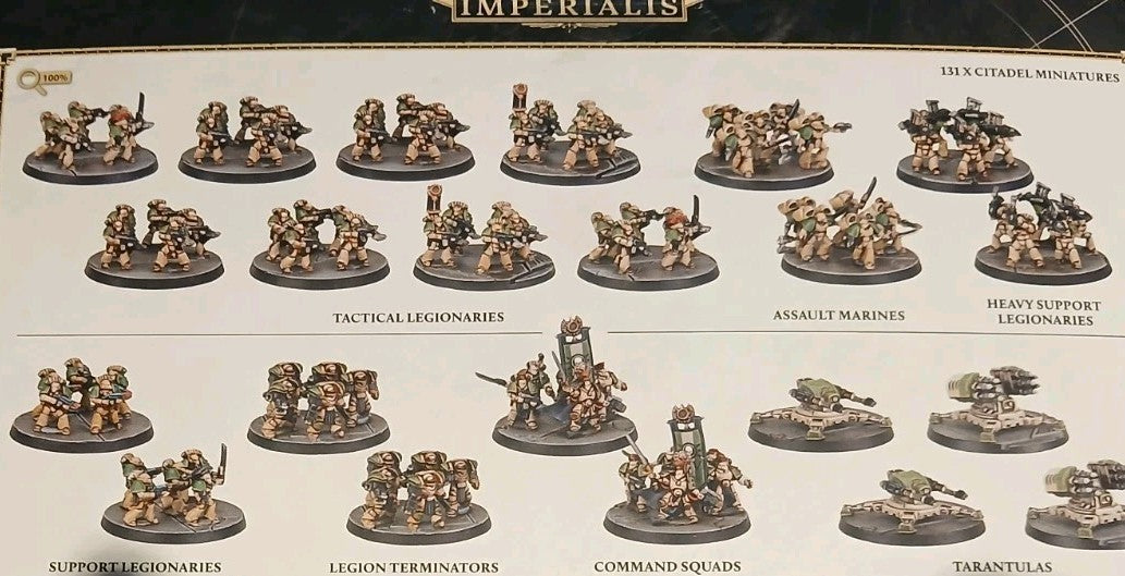 Legions Imperialis Astartes Infantry SINGLE Sprue, NEW