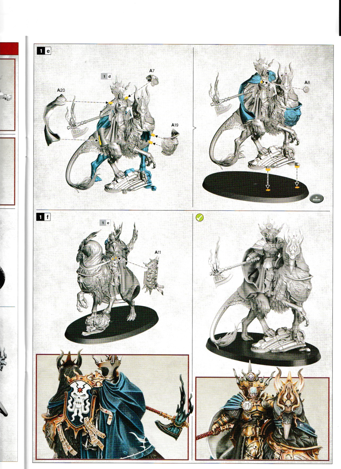 Warhammer - Age of Sigmar - Skaventide  - Lord Vigilant On Gryph-Stalker - NEW
