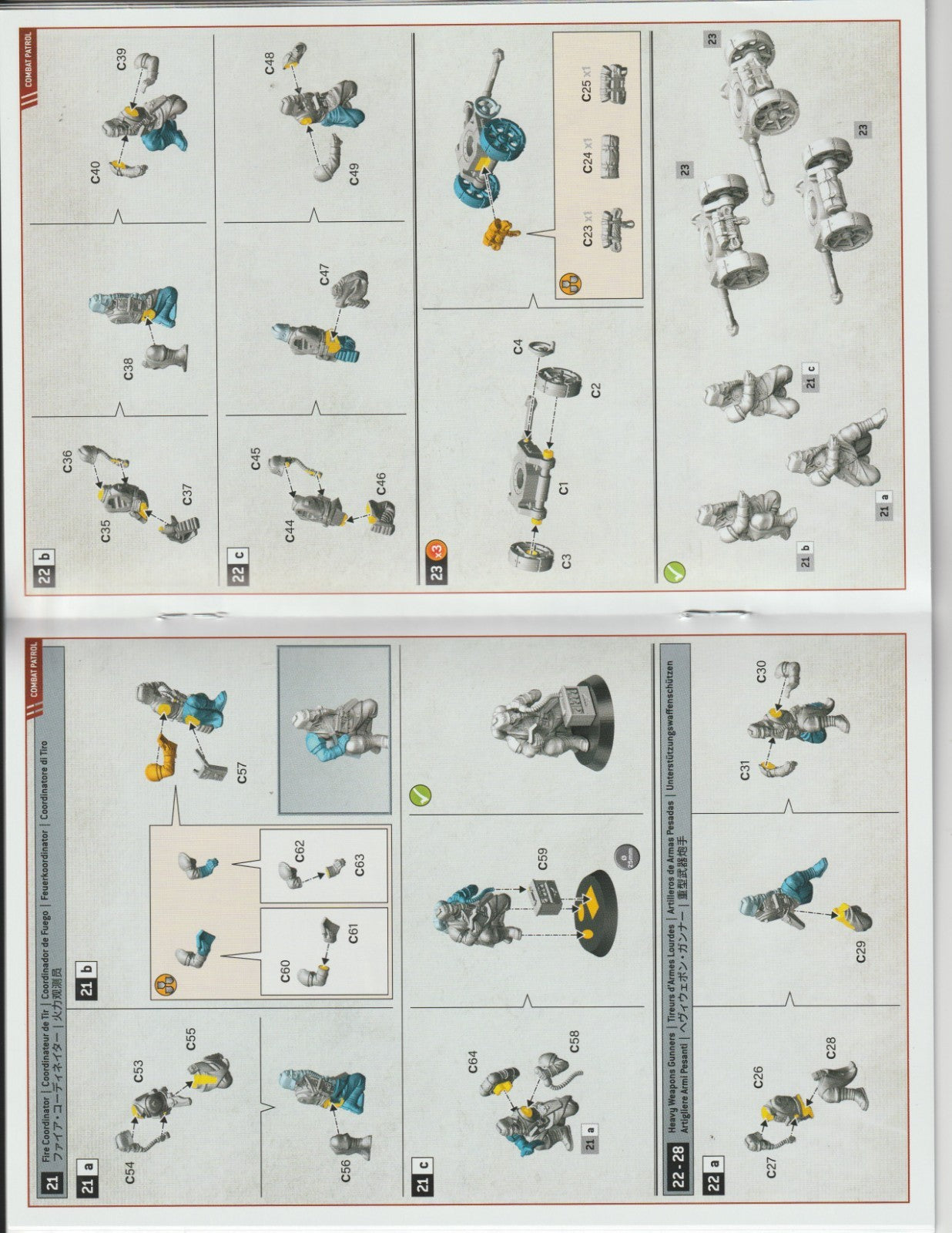 Krieg Heavy Weapons Squad - Astra Militarum Warhammer 40k, NEW