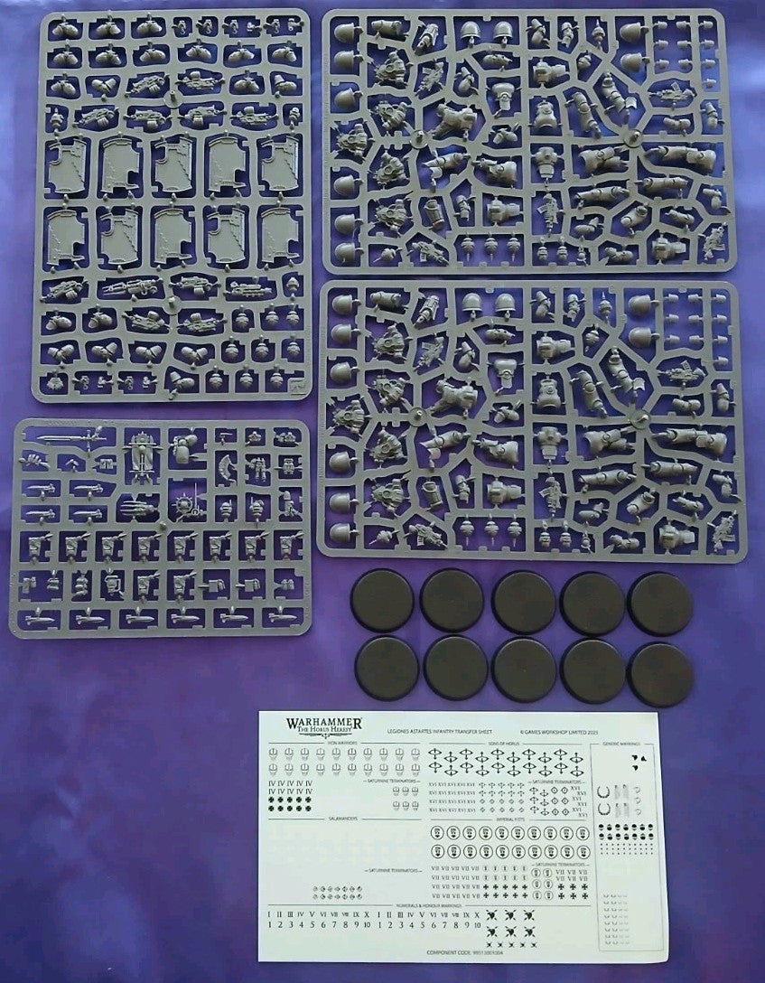 Warhammer 30K, MK 3 Breacher Squad, Horus Heresy 10 Models