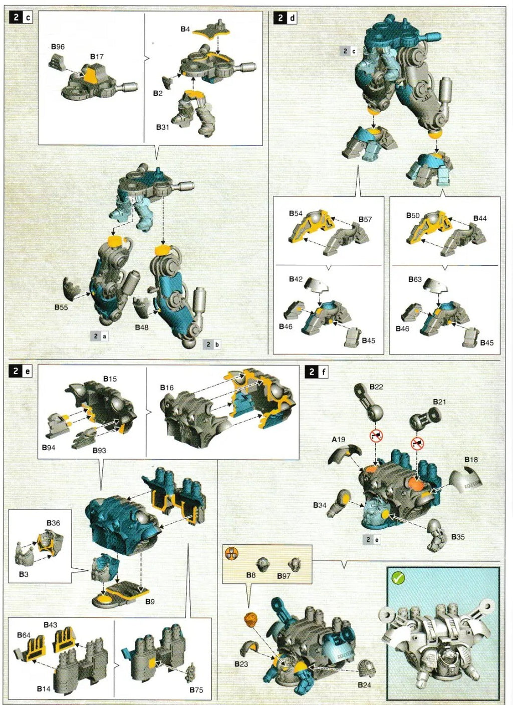 Warhammer 40K - Grey Knights Nemesis Dreadnought, NEW