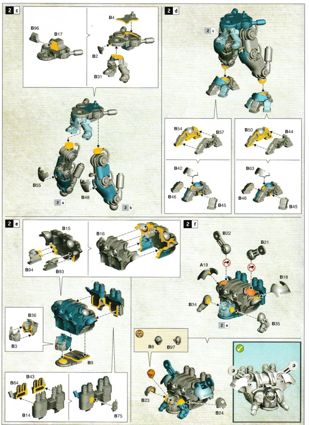 Warhammer 40K - Grey Knights Nemesis Dreadnought, NEW