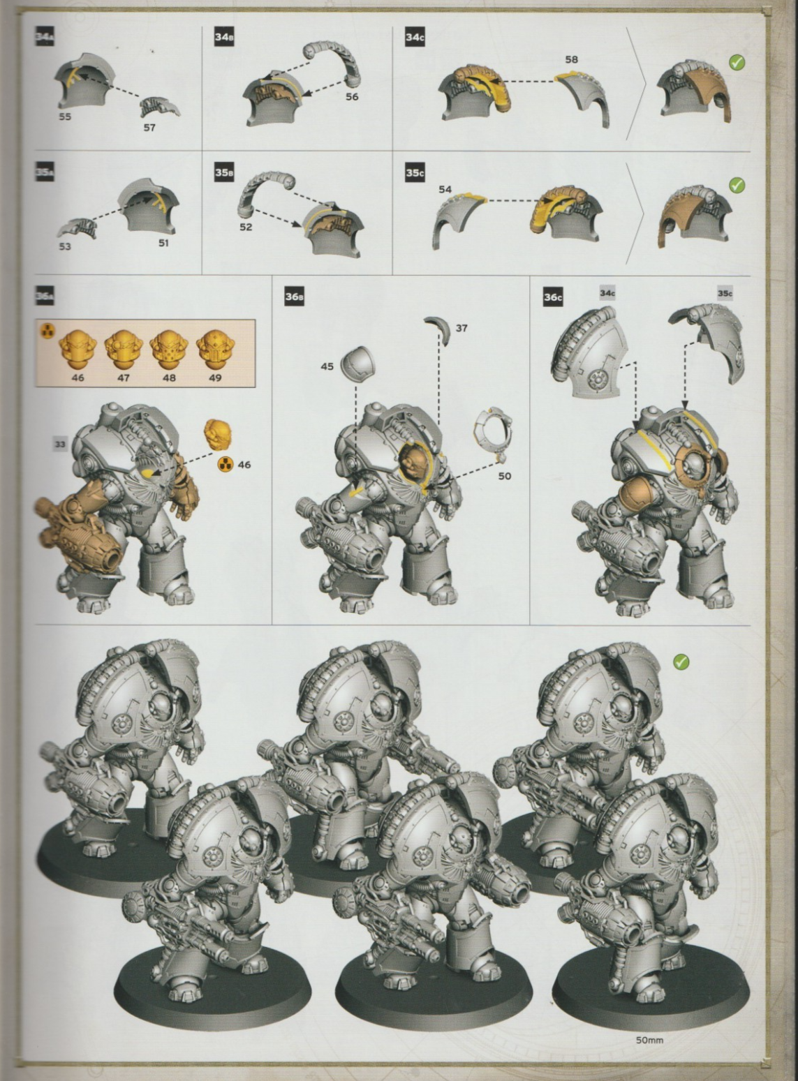 2 Saturnine Terminators, Warhammer 30K, Horus Heresy, NEW