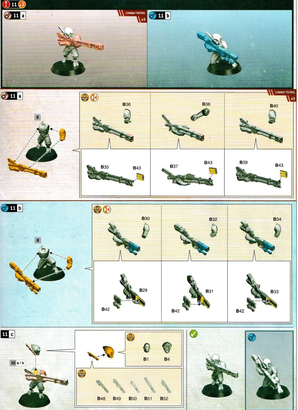 Warhammer 40K - Tau Empire Pathfinder Team, NEW on sprue