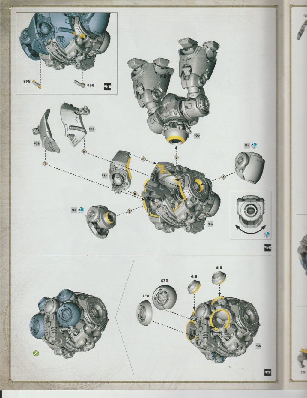 Warhammer 30K Horus Heresy, Saturnine Dreadnought,NEW