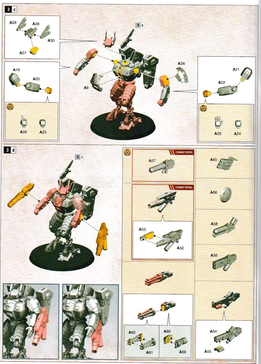 Tau Empire Commander in Enforcer or Coldstar suit, NEW on sprue Warhammer 40K