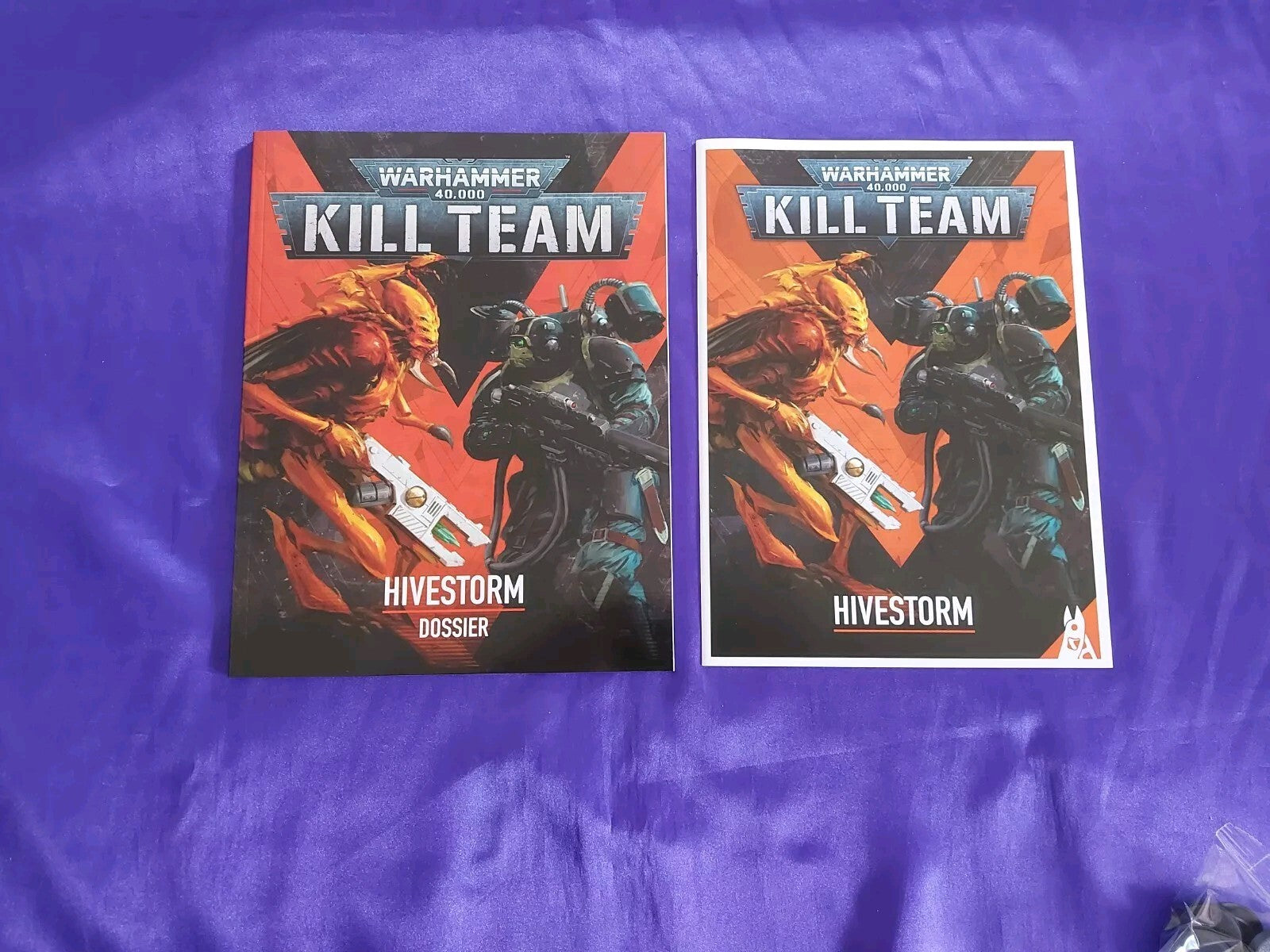 Warhammer 40K Kill Team Dossier and Instructions Hivestorm, NEW