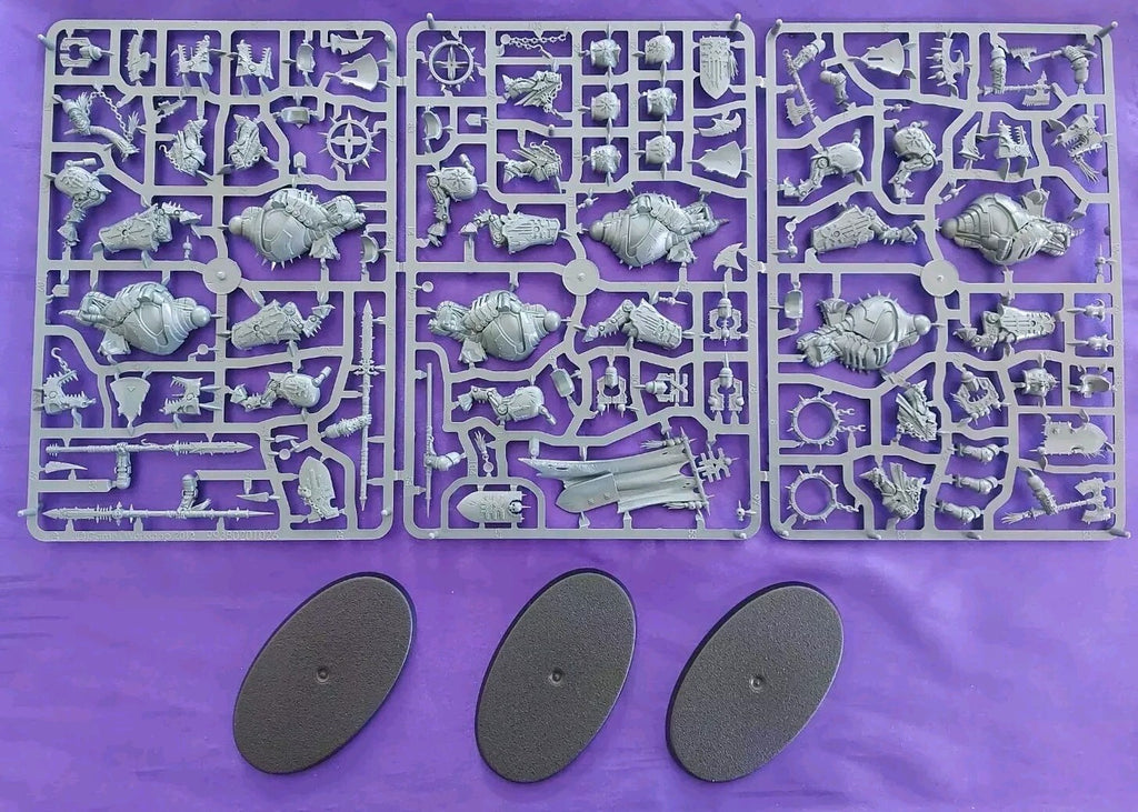 Warhammer - Age of Sigmar - Blades Of Khorne - Skullcrushers Unit (3), NEW