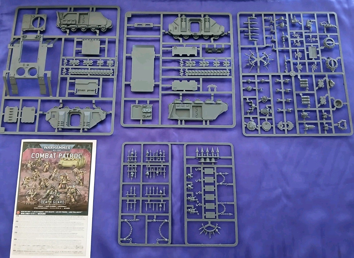 Warhammer 40K Death Guard -  Chaos Rhino, NEW