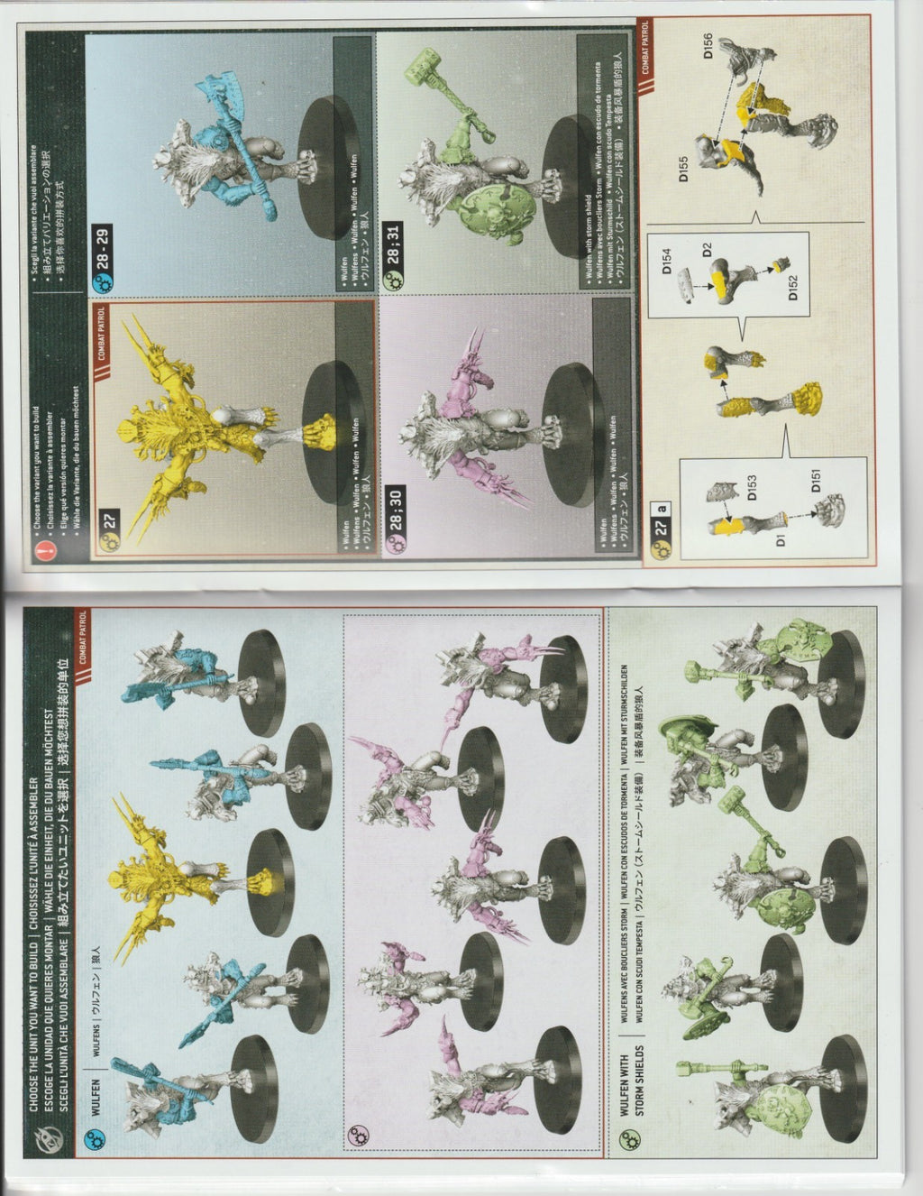 Warhammer 40k Space Wolves - 5 Wulfren (Unit) NEW