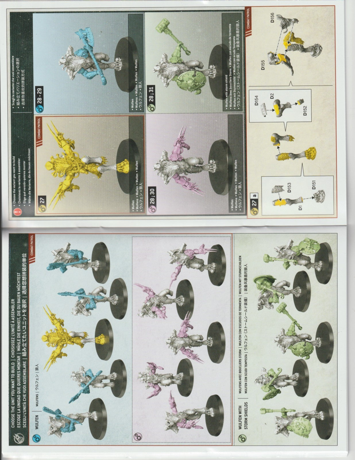 Warhammer 40k Space Wolves - 5 Wulfren (Unit) NEW