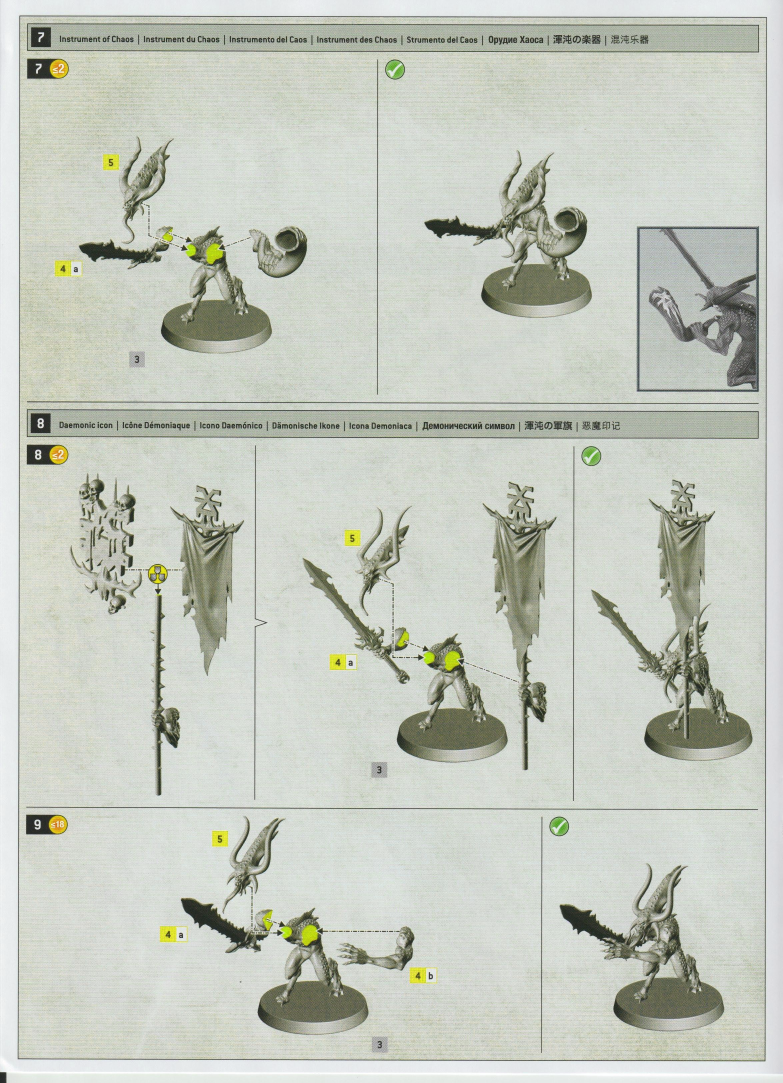 Warhammer - Age of Sigmar - Khorne - 10 Bloodletters, NEW on sprue with bases