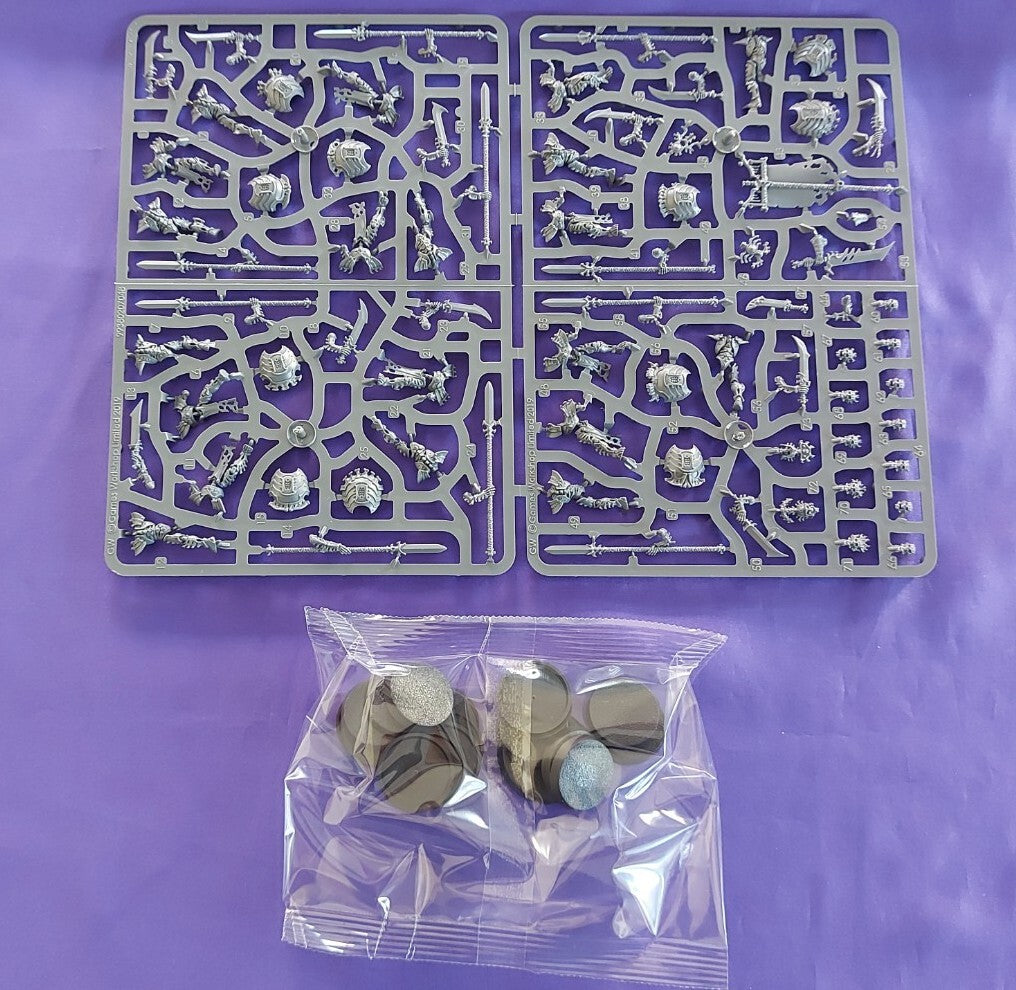 Warhammer - Age of Sigmar - Ossiarch Bonereapers - 10 Mortek Guard, NEW