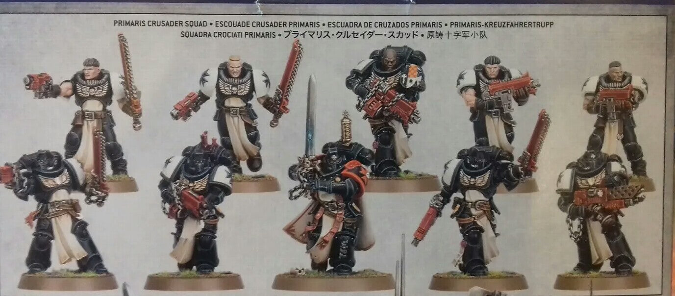 Black Templars - Crusaders Unit ( 5 Models ), Warhammer 40K