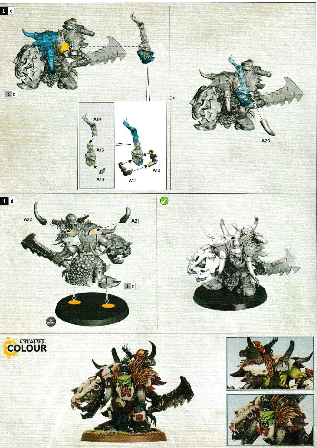 Ork Beastboss, NEW Warhammer 40K