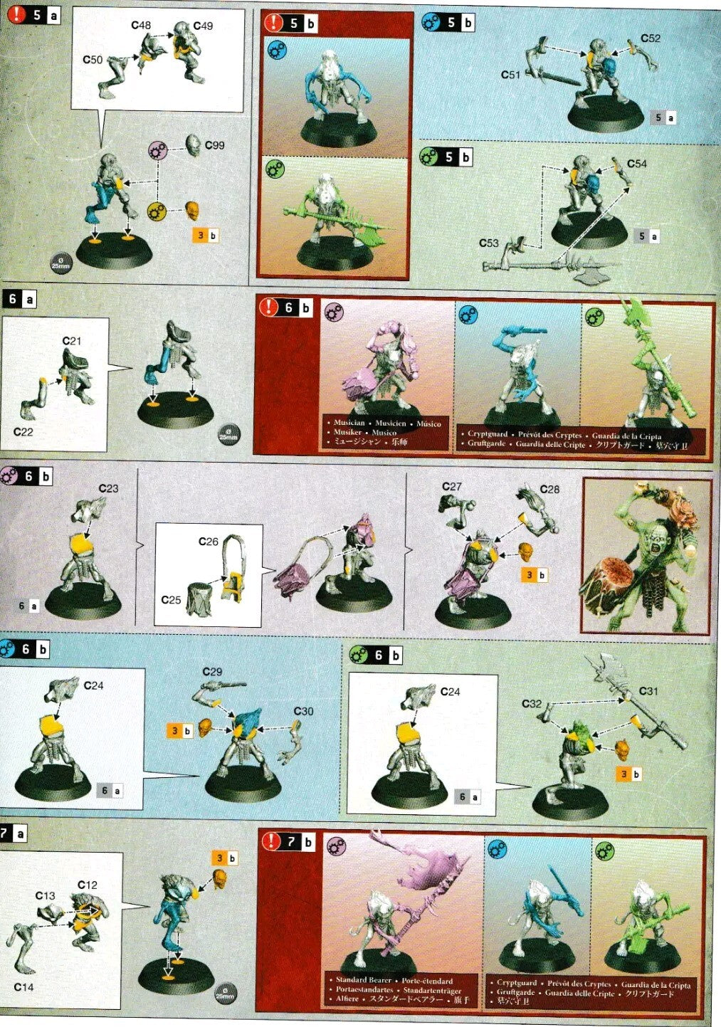 10 Cryptguard (Unit), Flesh Eater Courts Warhammer Age Of Sigmar, NEW