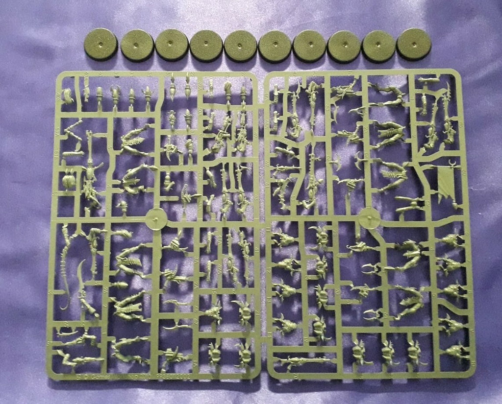 Warhammer 40k Dark Eldar / Drukhari 10 Kabalites Warriors ( unit ), NEW
