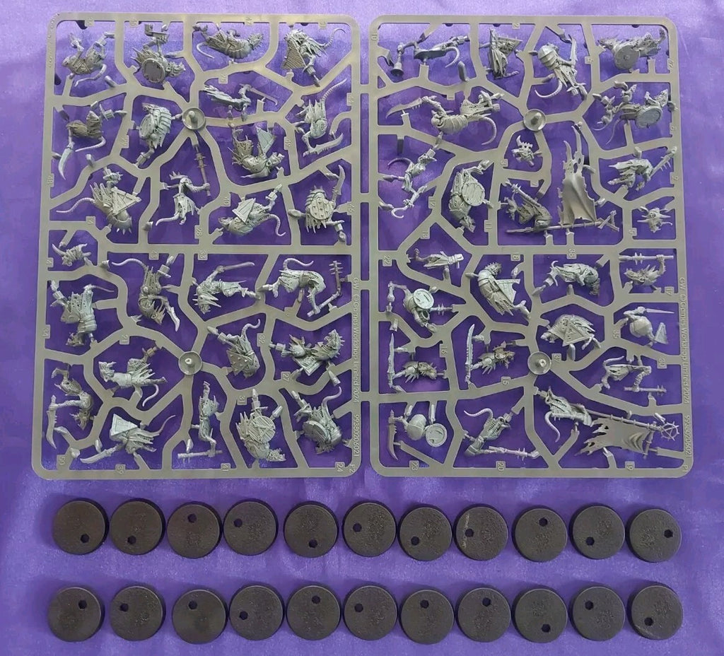 Warhammer - Age of Sigmar - Skaventide  - 20 Clanrats - NEW