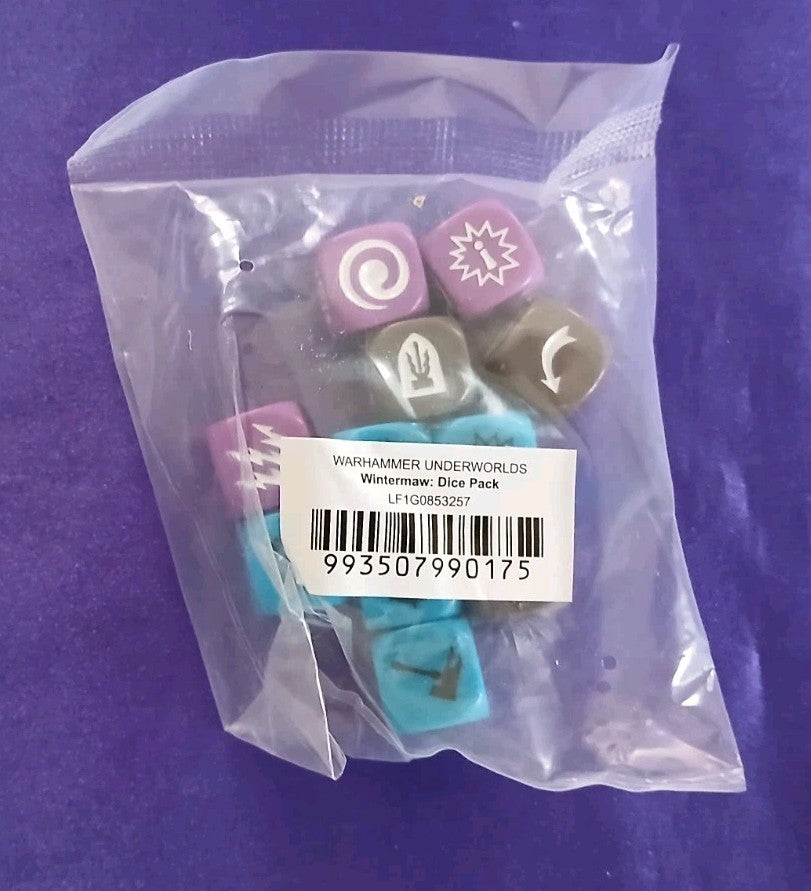 Warhammer Underworlds Wintermaw, Dicepack NEW (Sealed)