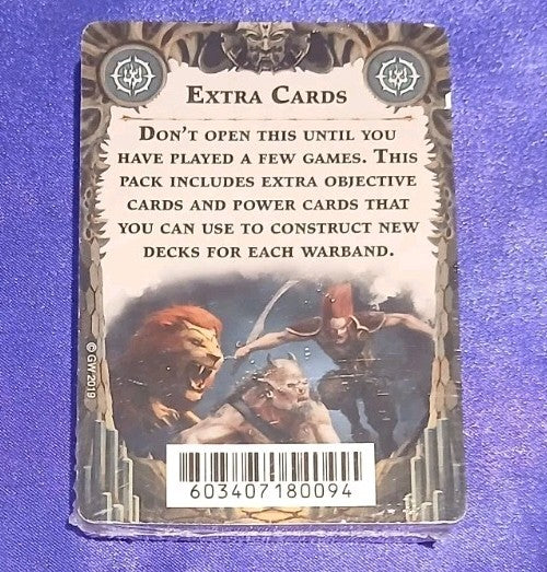 Warhammer Underworlds Extra Cards From Old Set