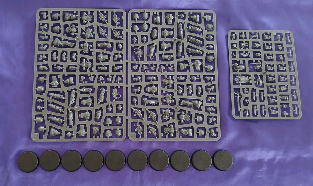 Warhammer 30K Horus Heresy, Saturnine - MK 2 Tactical (Squad), NEW