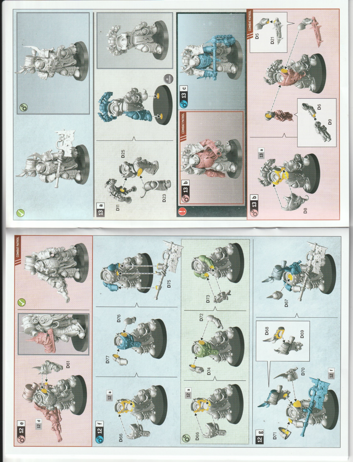 Warhammer 40K Death Guard -  7 Plague Marines Unit 2025, NEW